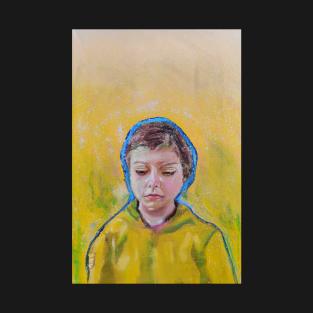 Portrait of a kid in Yellow T-Shirt