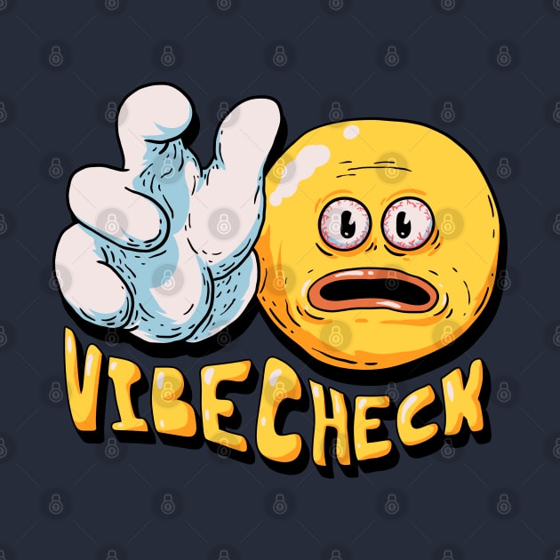 Vibe Check - Cursed Vibe Check Emoji Hand Dank Meme by anycolordesigns