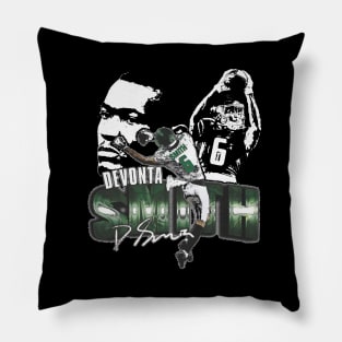 DeVonta Smith Philadelphia Chrome Pillow