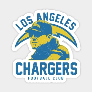 Jim Harbaugh Chargers Magnet