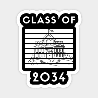 Class Of 2034, Congratulations Class Of 2034 Magnet