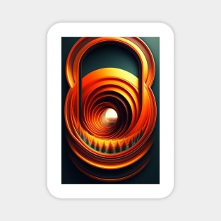 Abstract Art Magnet