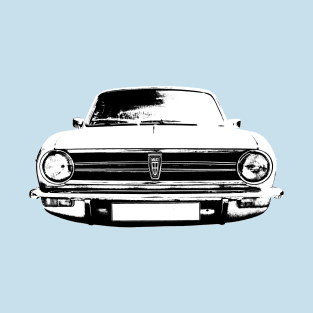 Austin Maxi 1970s British classic car monoblock black/white T-Shirt