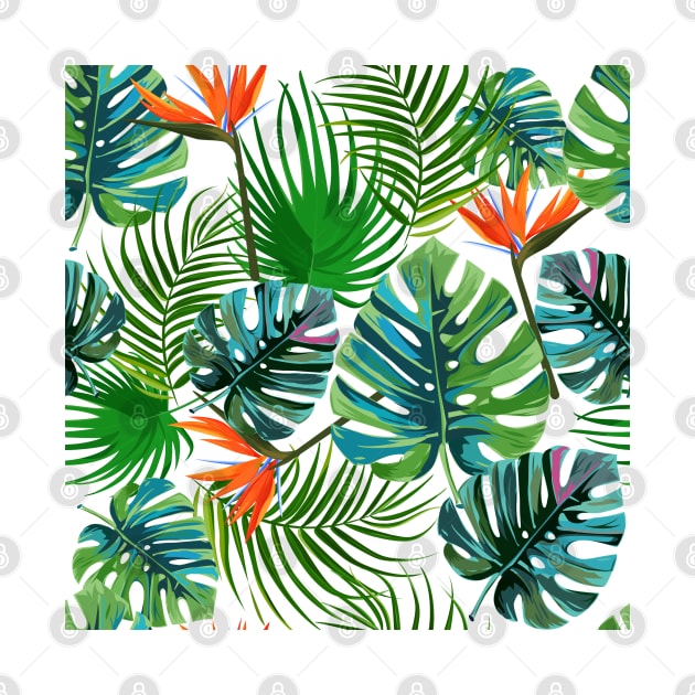 Cute Tropical Leaf by JustBeSatisfied