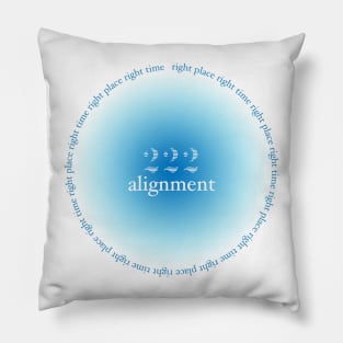 222 Alignment Angel Number Pillow