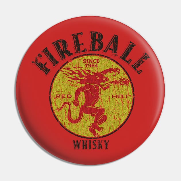 FIREBALL WHISKY 1984 - VINTAGE RETRO STYLE Pin by lekhartimah