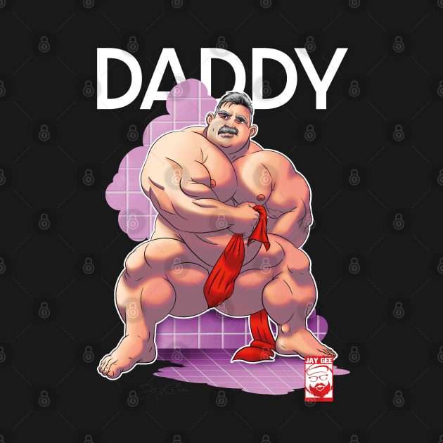 daddy bear by JayGeeArt