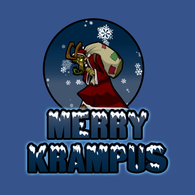 Merry Krampus by ZombeeMunkee