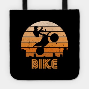 Retro Dirt Bike Tote