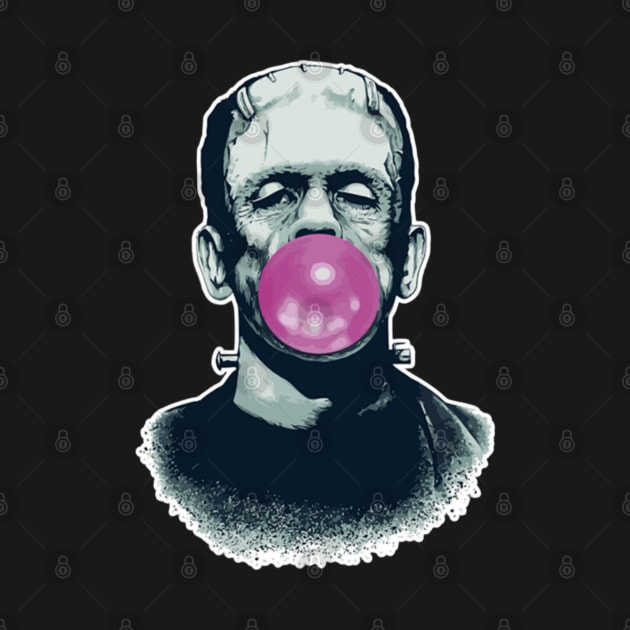 Frankenstein with chewing gum by tzolotov