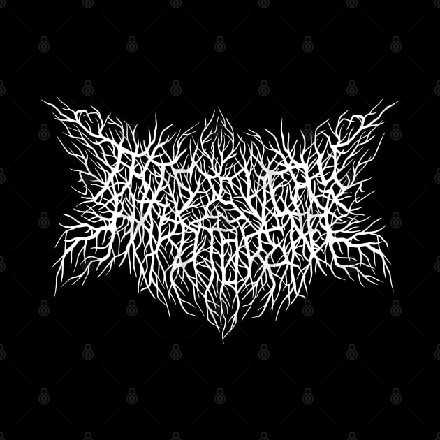 This is Very hard to Read Metal Logo by jonah block