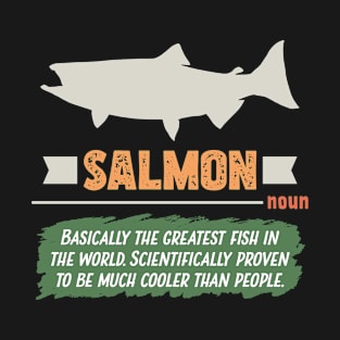 Funny Salmon Definition T-Shirt