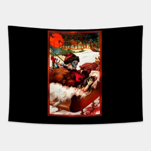 Ho Ho Horror Tapestry