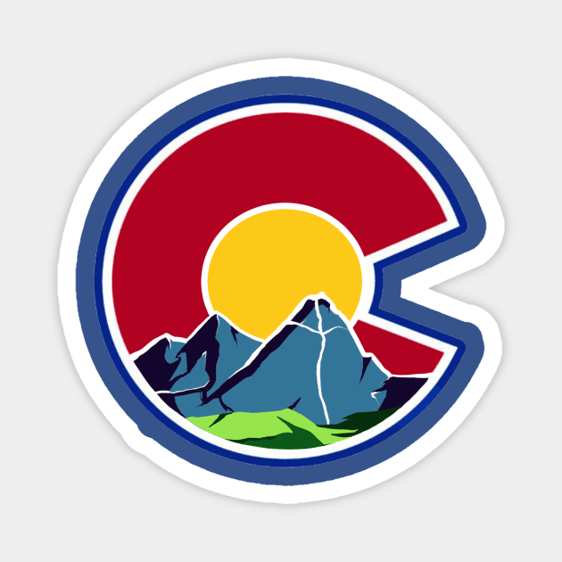 Colorado Mount of the Holy Cross Magnet by Posemuse