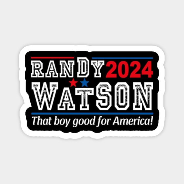 Randy Watson 2024 Presidential Election Parody Randy Watson
