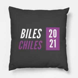 Biles/Chiles 2021 Pillow