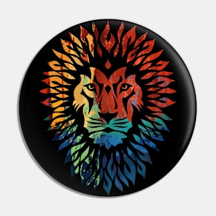 Lion face Pin