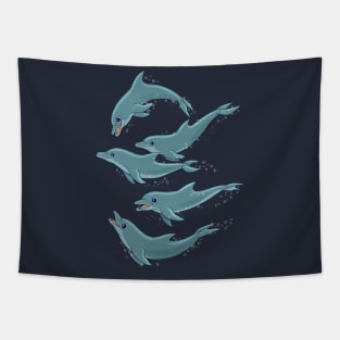 Delightful Dolphins Tapestry