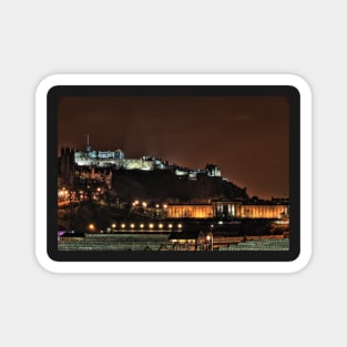 Edinburgh Castle at Night - Scottland Magnet