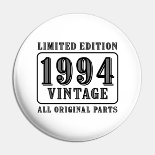 All original parts vintage 1994 limited edition birthday Pin