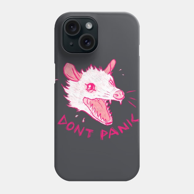 Dont Panic Phone Case by EricaFeldArt