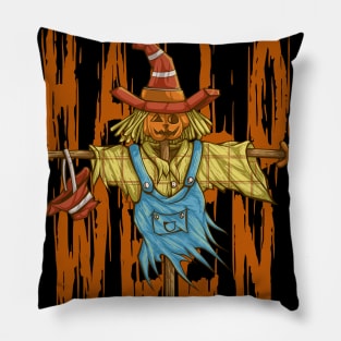 Halloween for the Scarecrow design Pillow