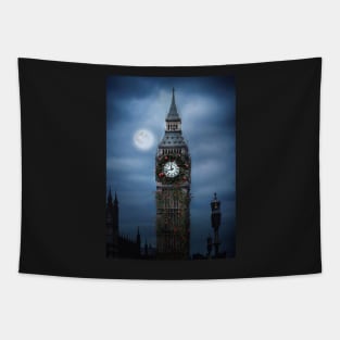 Big Ben Christmas Tapestry