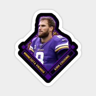 Kirk Cousins Diamond Style Magnet