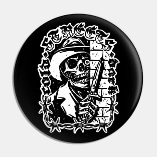 Cold Dark Streets Pin