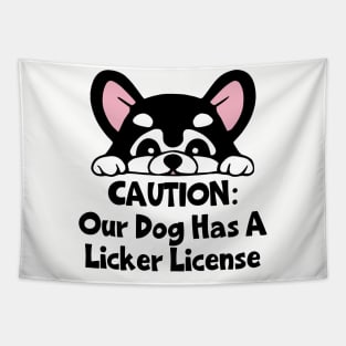 Licker License Tapestry