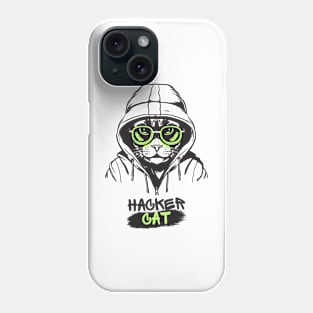 Hacker Cat Phone Case