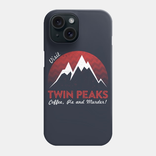 Visit Twin Peaks Phone Case by alecxps