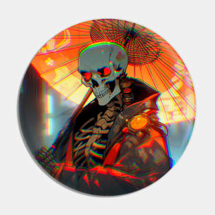 Skeleton Rain Pin