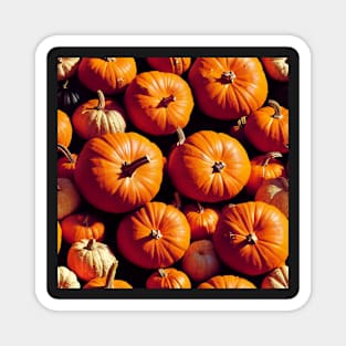 Pumpking Patch Pattern Magnet