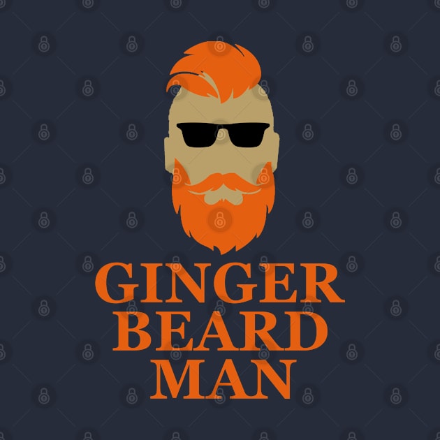 ginger beard man by omitay