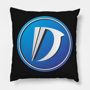 letter symbol D Pillow