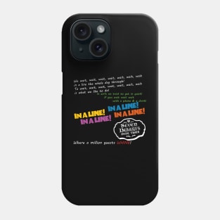 In A Line! Phone Case