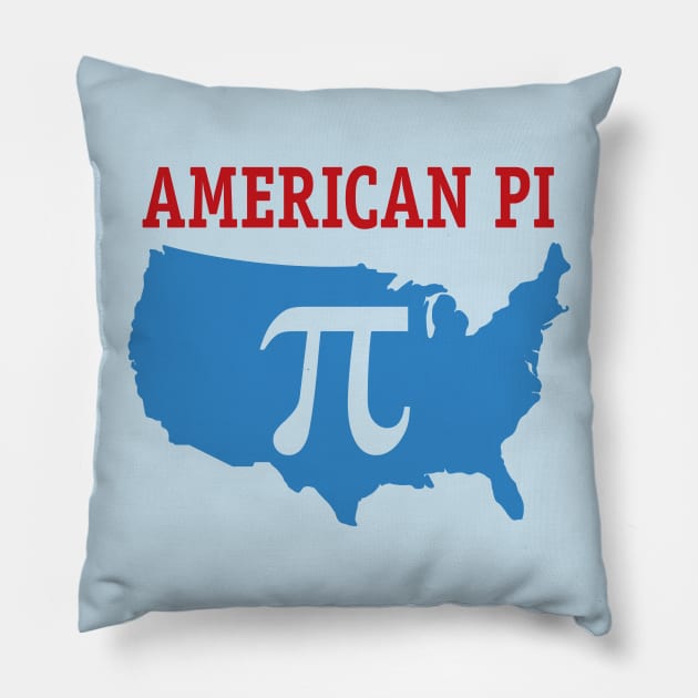 American Pi Pillow by oddmatter