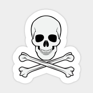 Skull and Bones Magnet