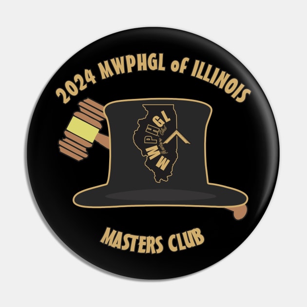 Masters Club '24 Pin by Brova1986