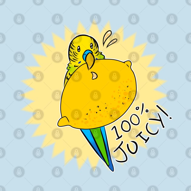 100% Juicy! Budgie certified! by Goldarcanine