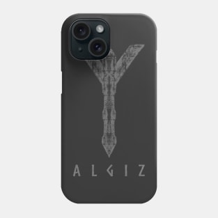 Algiz, Symbol of Protection Phone Case