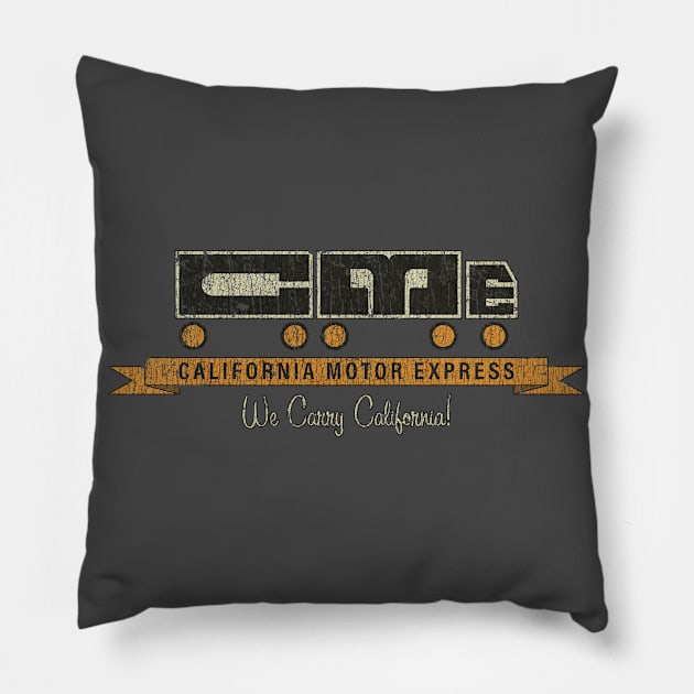 California Motor Express (CME) 1930 Pillow by JCD666