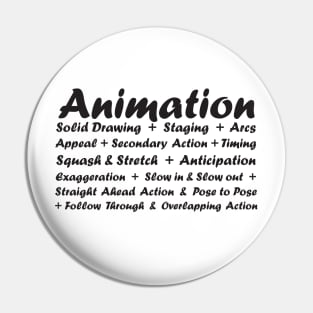 12 Principles of Animation Pin