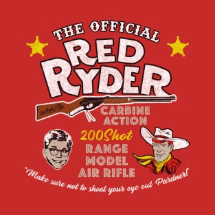 The Official Red Ryder Air Rifle Christmas Story T-Shirt