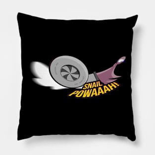 Turbo Snail Power Pillow