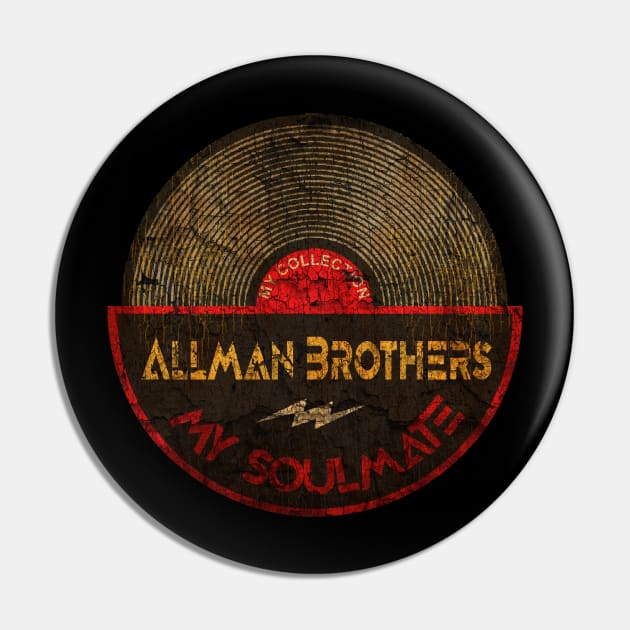 Allman Brothers - My Soulmate Pin by artcaricatureworks