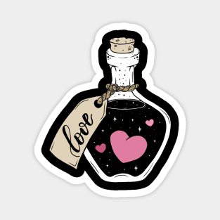 Love in a bottle Magnet