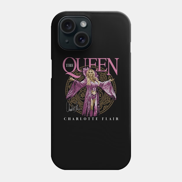 Charlotte Flair The Queen Phone Case by MunMun_Design