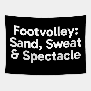 Footvolley: Sand, Sweat & Spectacle Tapestry